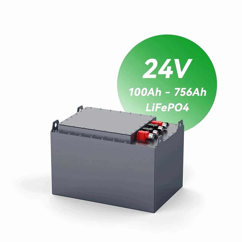 24V LIFEPO4 بطارية الرافعة الشوكية